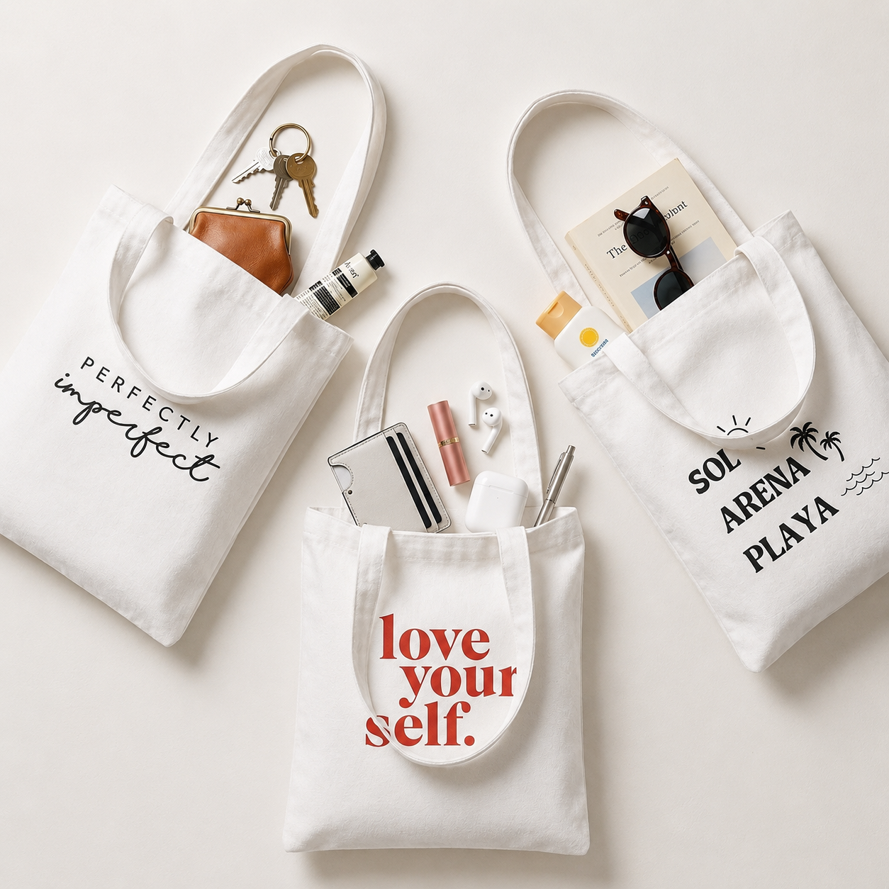 Pack 3 Tote Bags